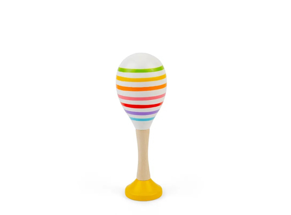 Bigjigs Toys Rumba guľa sada 2 ks žltá