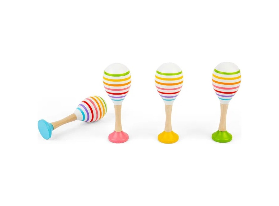 Bigjigs Toys Rumba guľa sada 2 ks