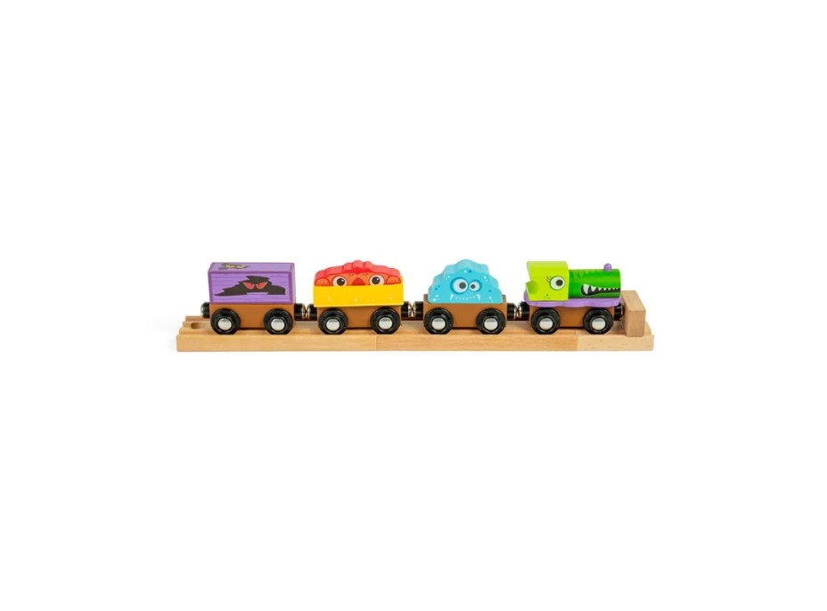 Bigjigs Rail Drevený vláčik Príšerky