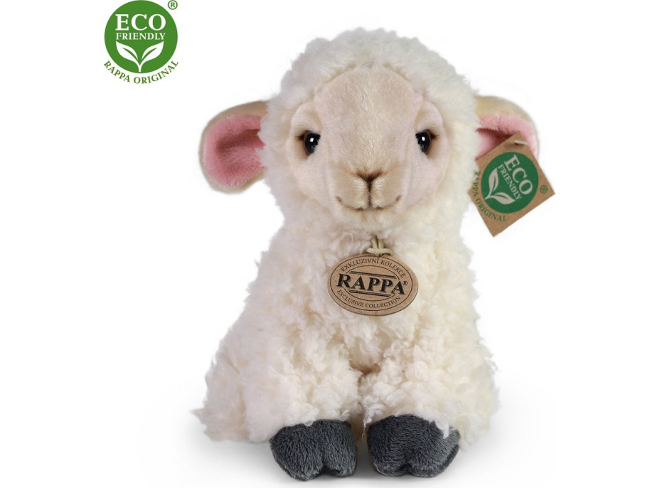 Rappa Plyšová ovca 18 cm ECO-FRIENDLY