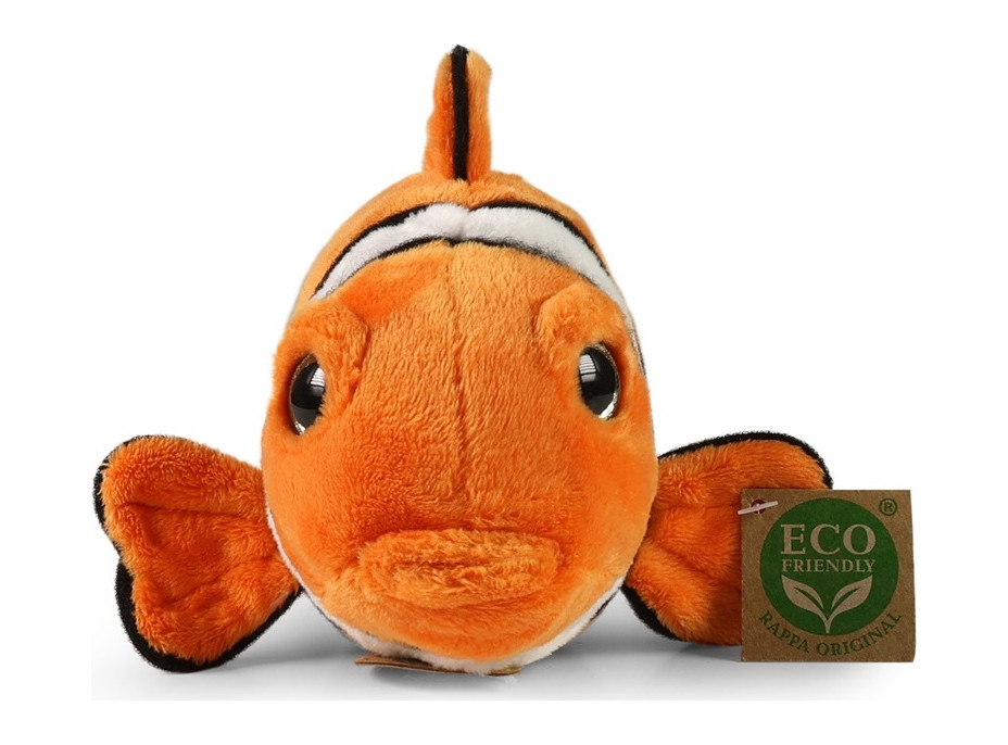 Rappa Plyšová ryba klaun očkatý 25 cm ECO-FRIENDLY