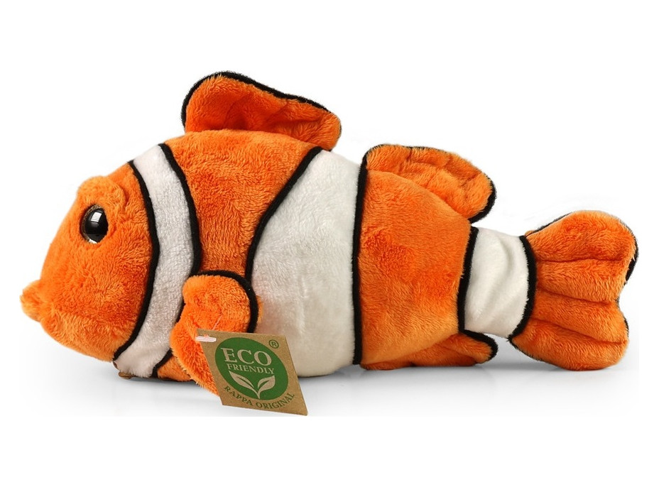 Rappa Plyšová ryba klaun očkatý 25 cm ECO-FRIENDLY