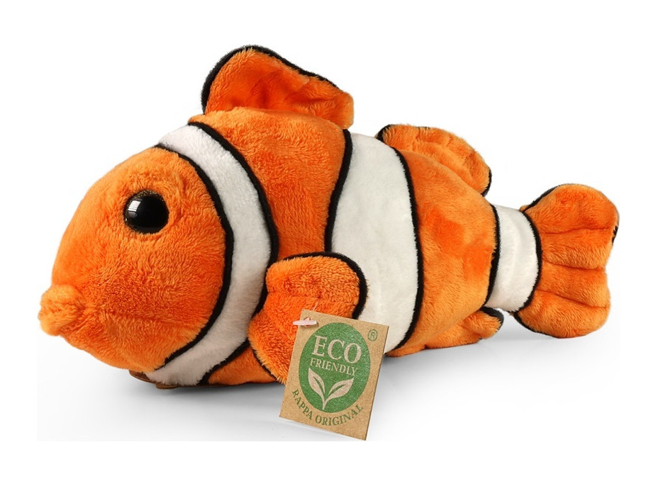 Rappa Plyšová ryba klaun očkatý 25 cm ECO-FRIENDLY
