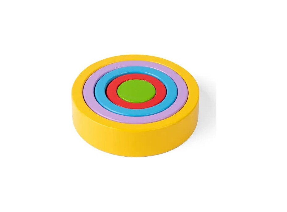 Bigjigs Toys Skladacia kvetinová veža