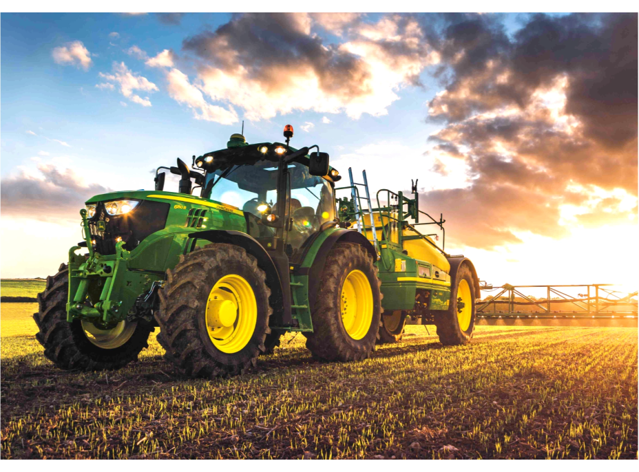 NORIMPEX Diamantové maľovanie Traktor John Deere na poli 30x40cm