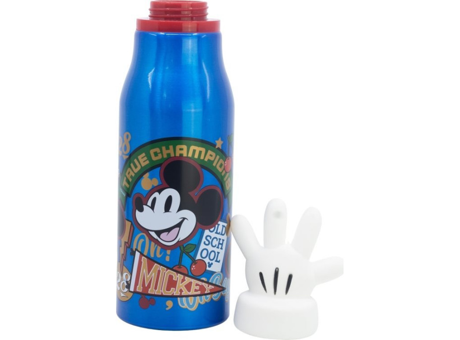STOR Fľaša na pitie hliníková Mickey Mouse 690 ml