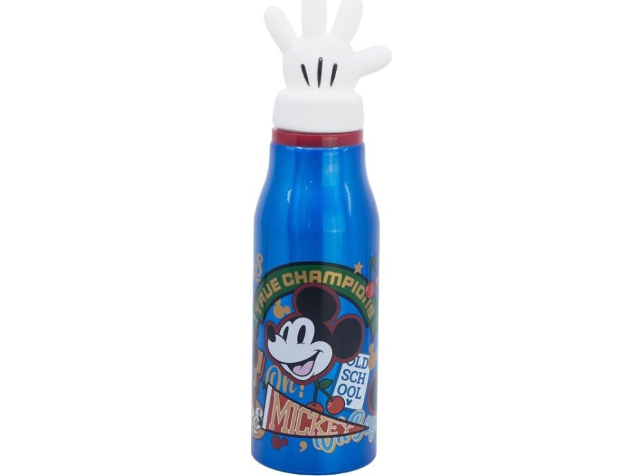 STOR Fľaša na pitie hliníková Mickey Mouse 690 ml