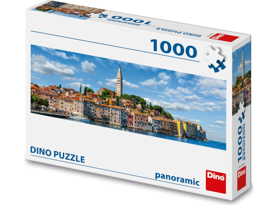 DINO Panoramatické puzzle Prístav Rovinj 1000 dielikov
