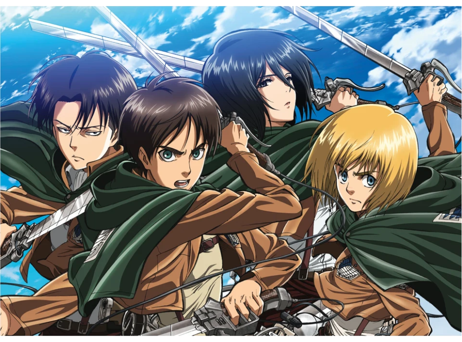 DINO Puzzle Anime: Attack on Titan 1000 dielikov