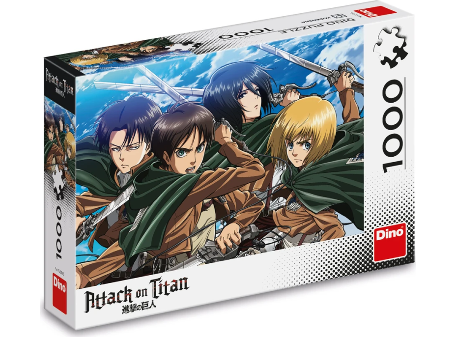 DINO Puzzle Anime: Attack on Titan 1000 dielikov