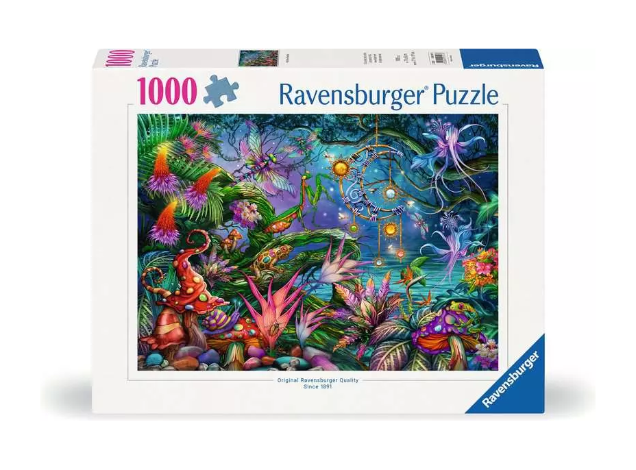 RAVENSBURGER Puzzle Farebná fantázia 1000 dielikov