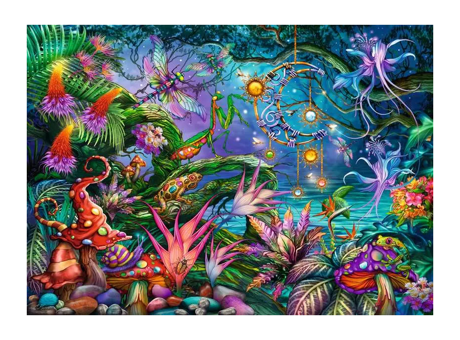RAVENSBURGER Puzzle Farebná fantázia 1000 dielikov