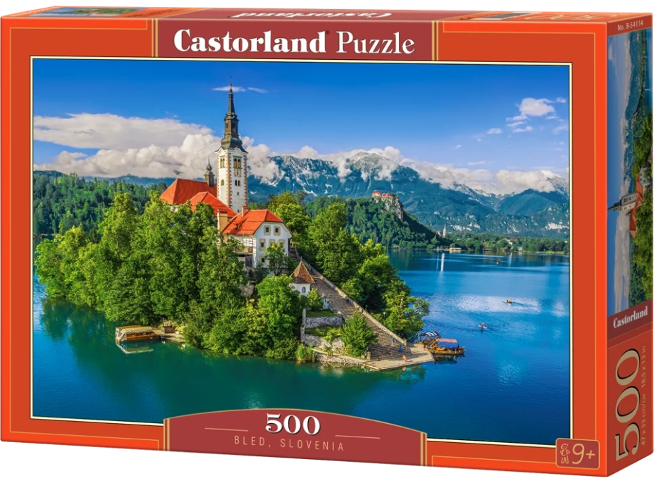 CASTORLAND Puzzle Bled, Slovinsko 500 dielikov