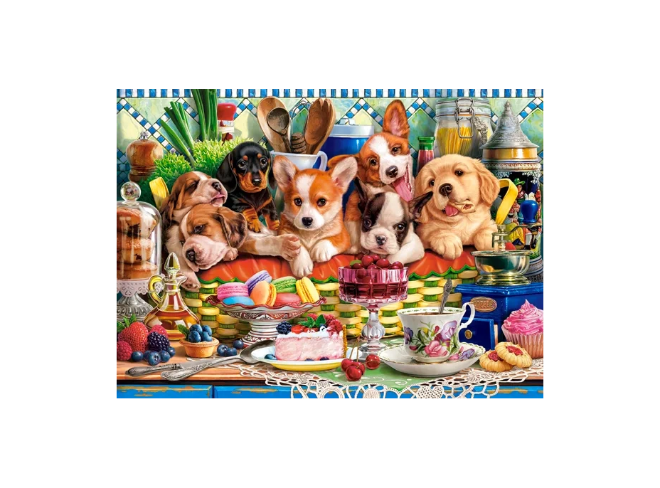 CASTORLAND Puzzle Dezert pre šteňatá 300 dielikov