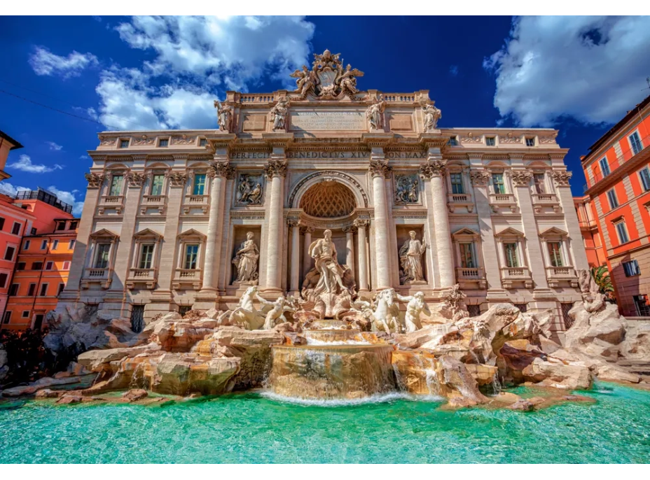 CASTORLAND Puzzle Fontána Di Trevi, Rím 1500 dielikov