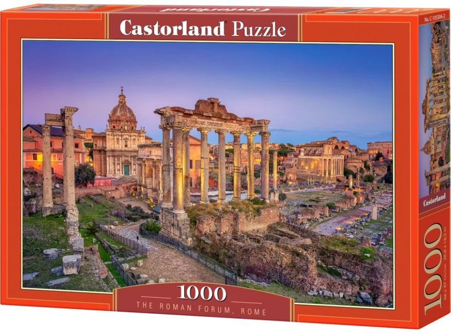 CASTORLAND Puzzle Forum Romanum, Taliansko 1000 dielikov