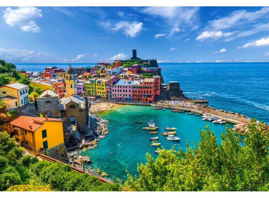 CASTORLAND Puzzle Forum Vernazza, Taliansko 1000 dielikov