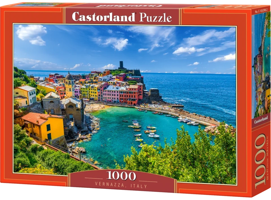 CASTORLAND Puzzle Forum Vernazza, Taliansko 1000 dielikov