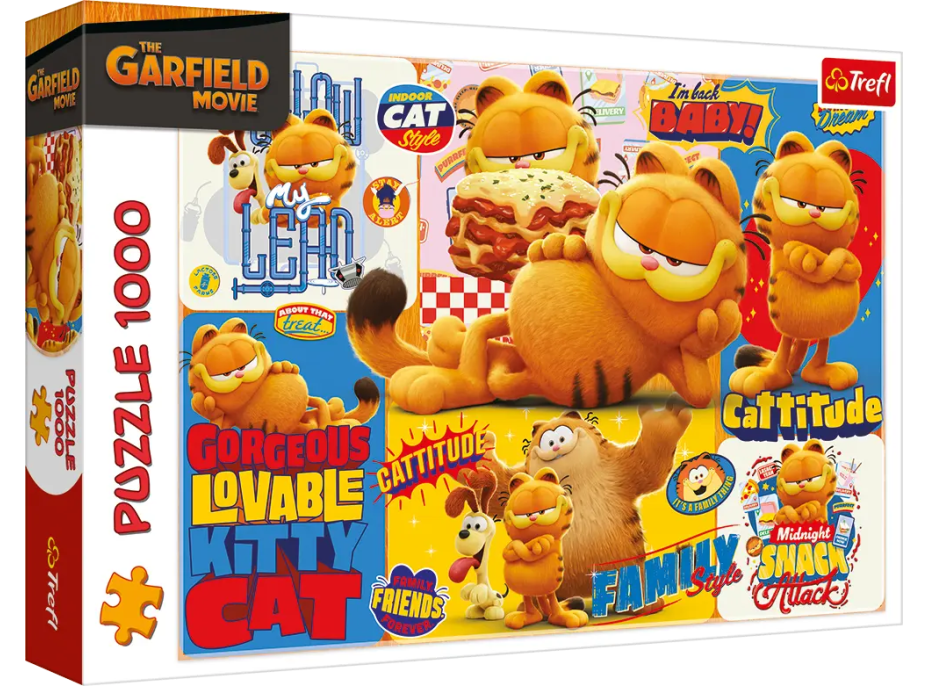 TREFL Puzzle Garfield 1000 dielikov