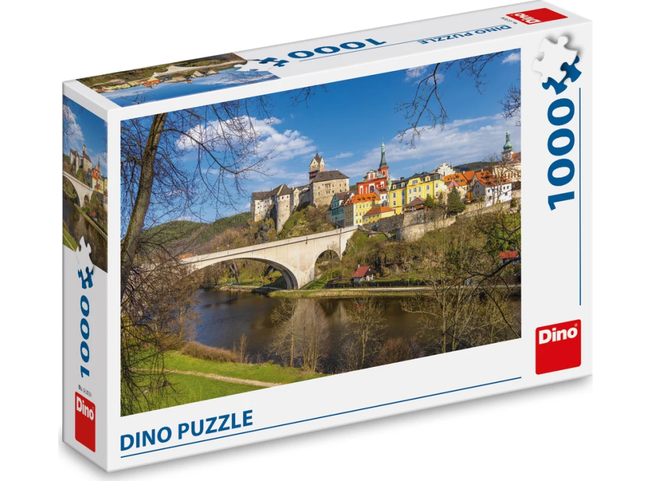 DINO Puzzle Hrad Loket 1000 dielikov
