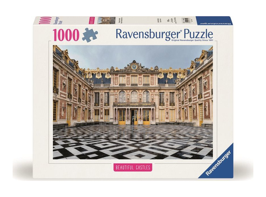 RAVENSBURGER Puzzle Impozantné hrady a zámky: Versailles, Francúzsko 1000 dielikov