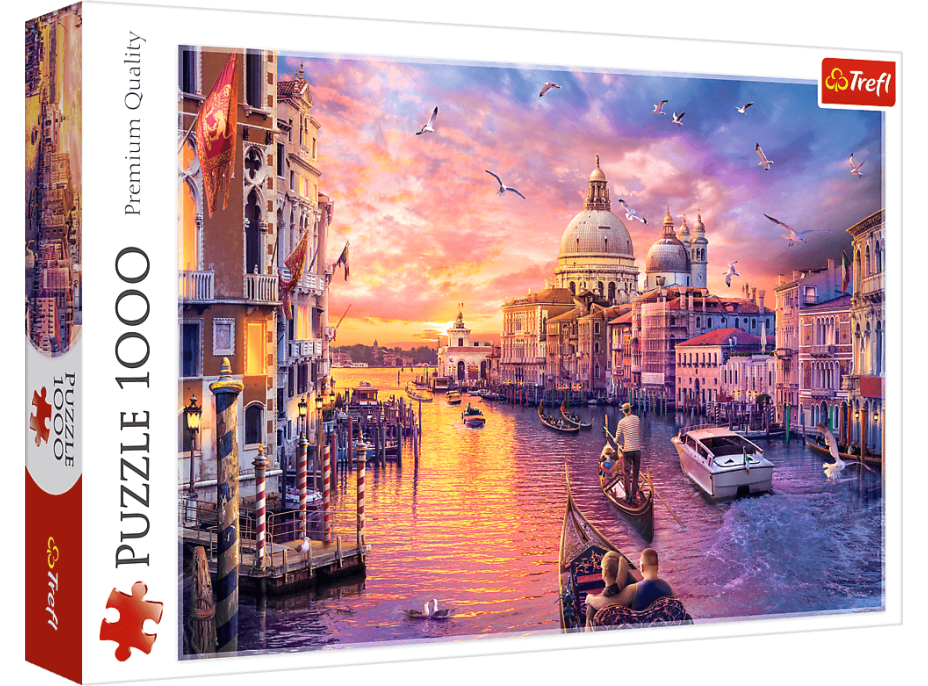 TREFL Puzzle Kúzlo Benátok 1000 dielikov