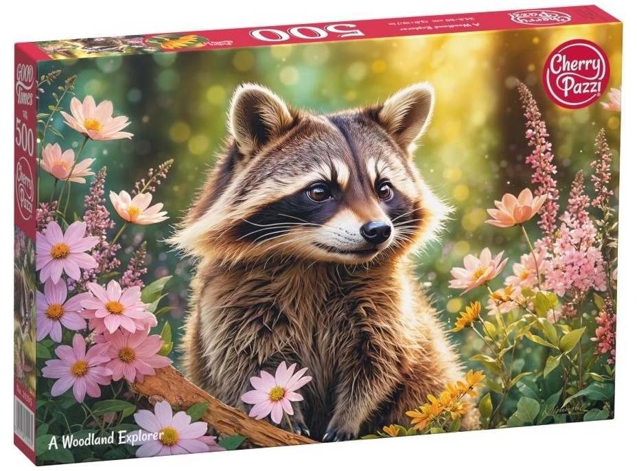 CHERRY PAZZI Puzzle Lesný prieskuník 500 dielikov
