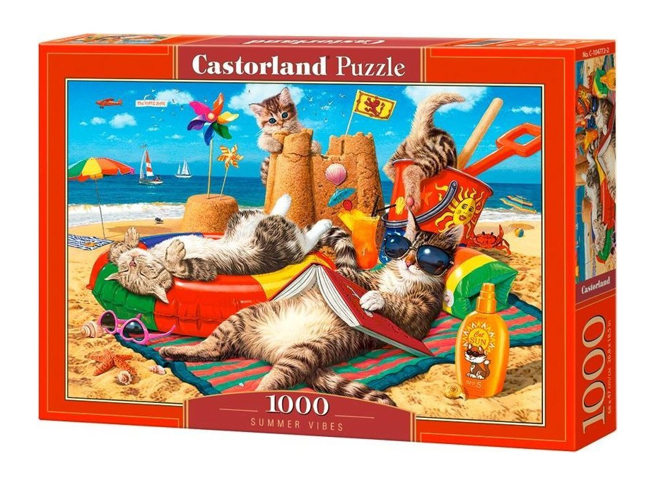CASTORLAND Puzzle Letné vibrácie 1000 dielikov