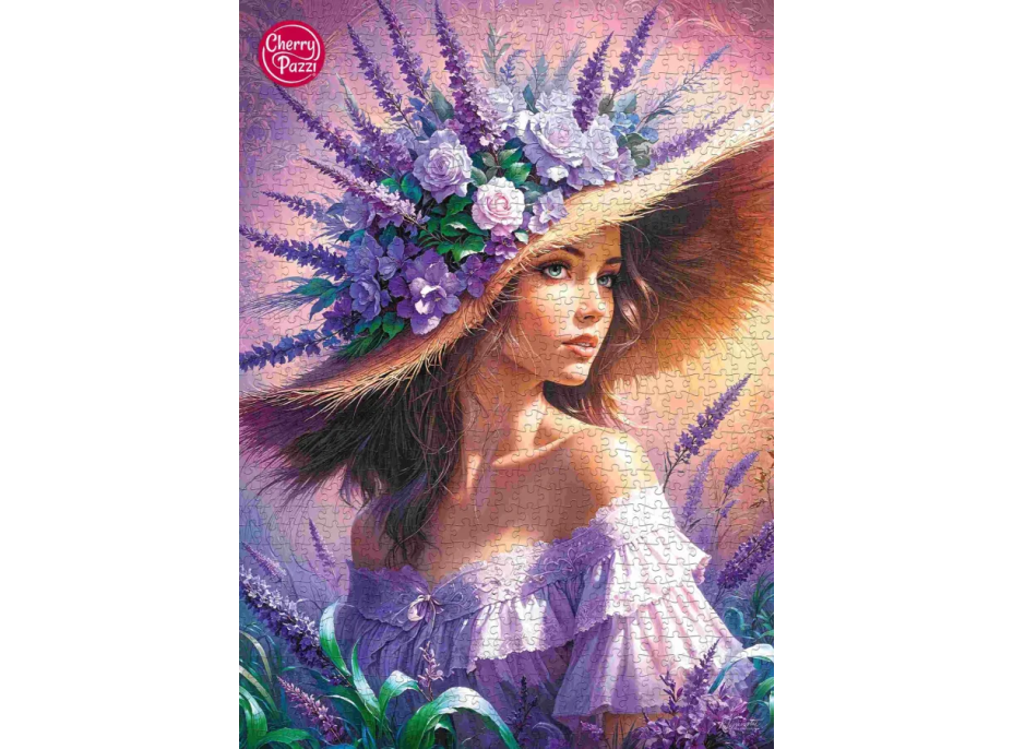 CHERRY PAZZI Puzzle Levanduľová múza 1000 dielikov
