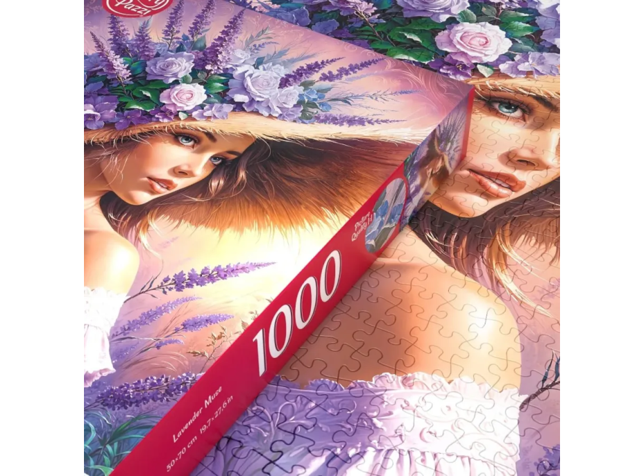 CHERRY PAZZI Puzzle Levanduľová múza 1000 dielikov