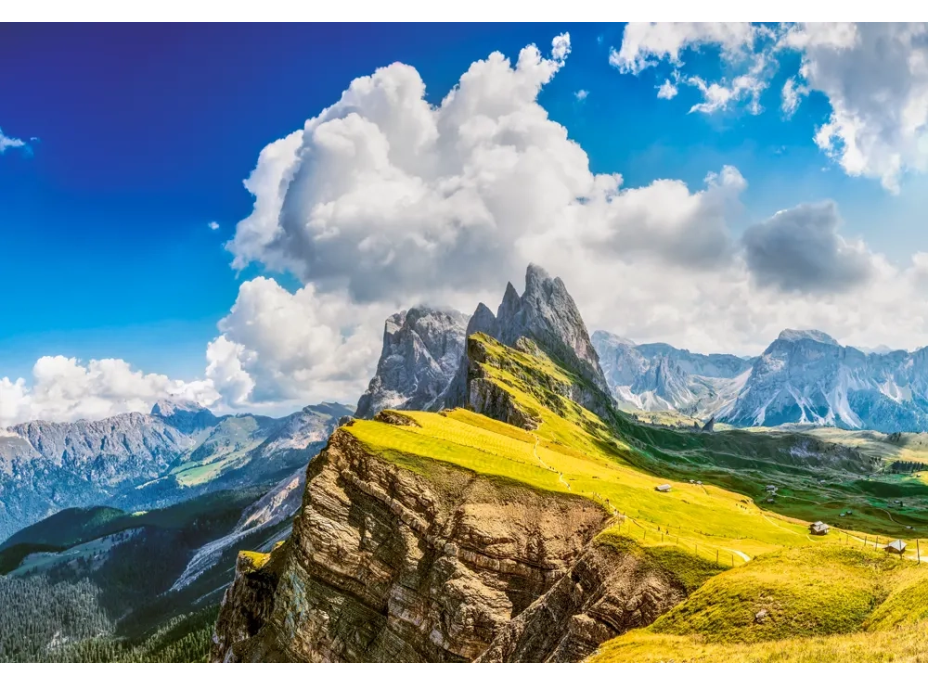 CASTORLAND Puzzle Majestátne Dolomity, Taliansko 1500 dielikov