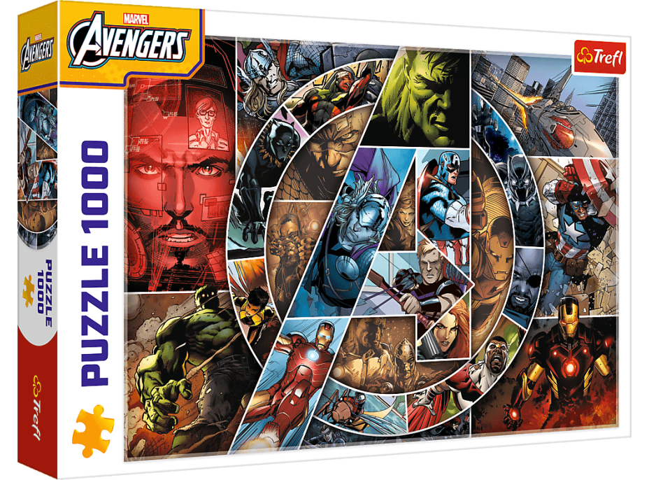 TREFL Puzzle Marvel Avengers: Hrdinovia 1000 dielikov