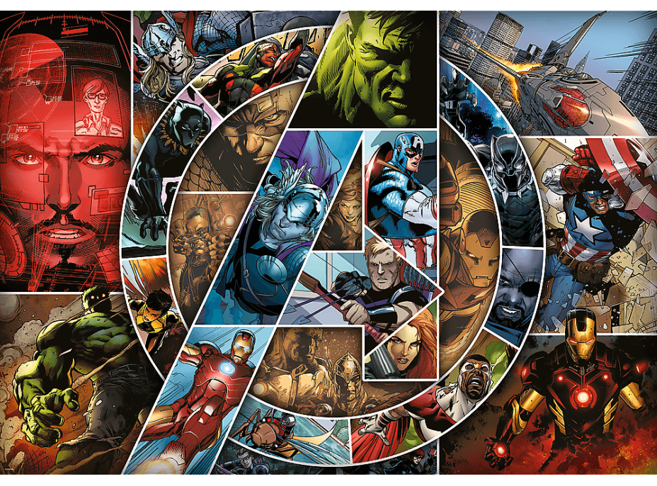 TREFL Puzzle Marvel Avengers: Hrdinovia 1000 dielikov