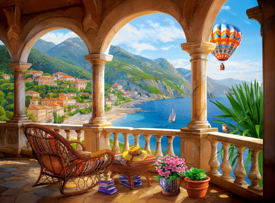 CASTORLAND Puzzle Meditácia v Čiernej Hore 2000 dielikov