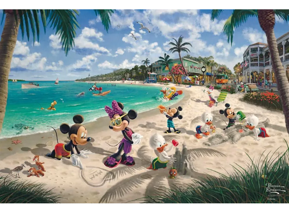 SCHMIDT Puzzle Mickey a Minnie: Na Floride 200 dielikov