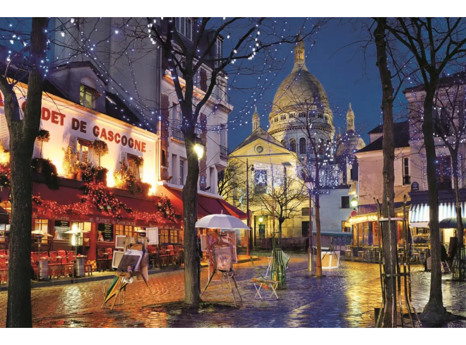 CLEMENTONI Puzzle Montmartre, Paríž 1500 dielikov