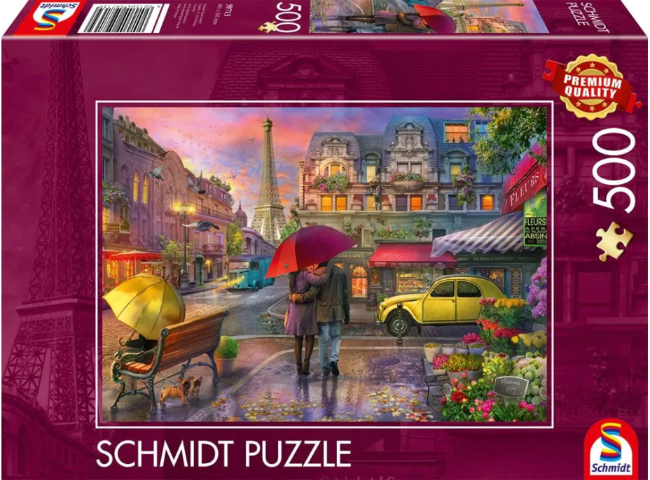 SCHMIDT Puzzle Paríž v daždi 500 dielikov