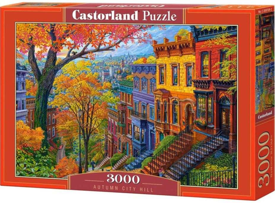 CASTORLAND Puzzle Jesenné mesto 3000 dielikov