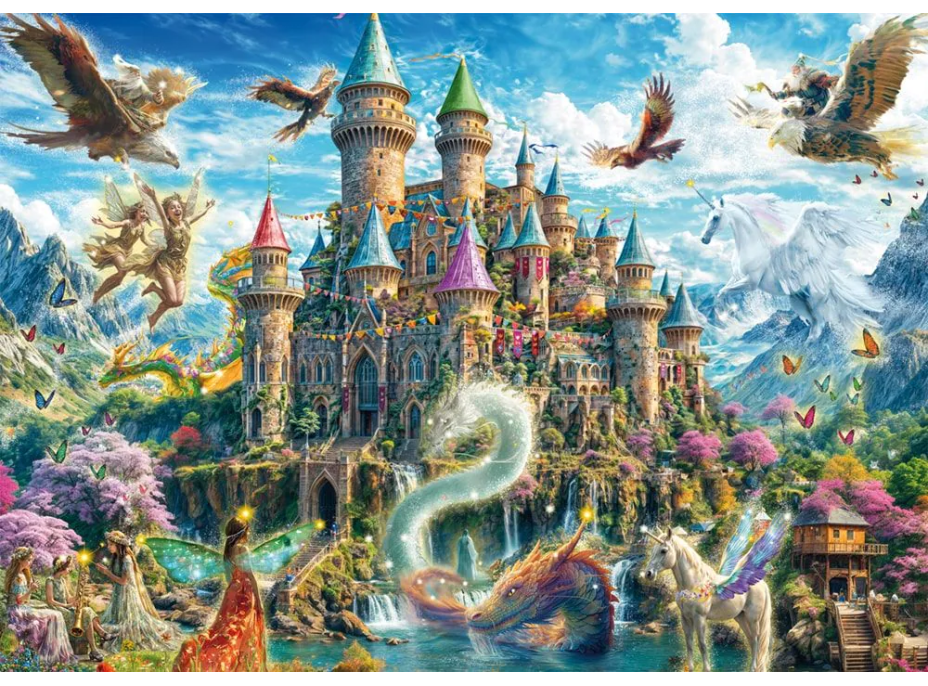 SCHMIDT Puzzle Rozprávkový zámok 1000 dielikov