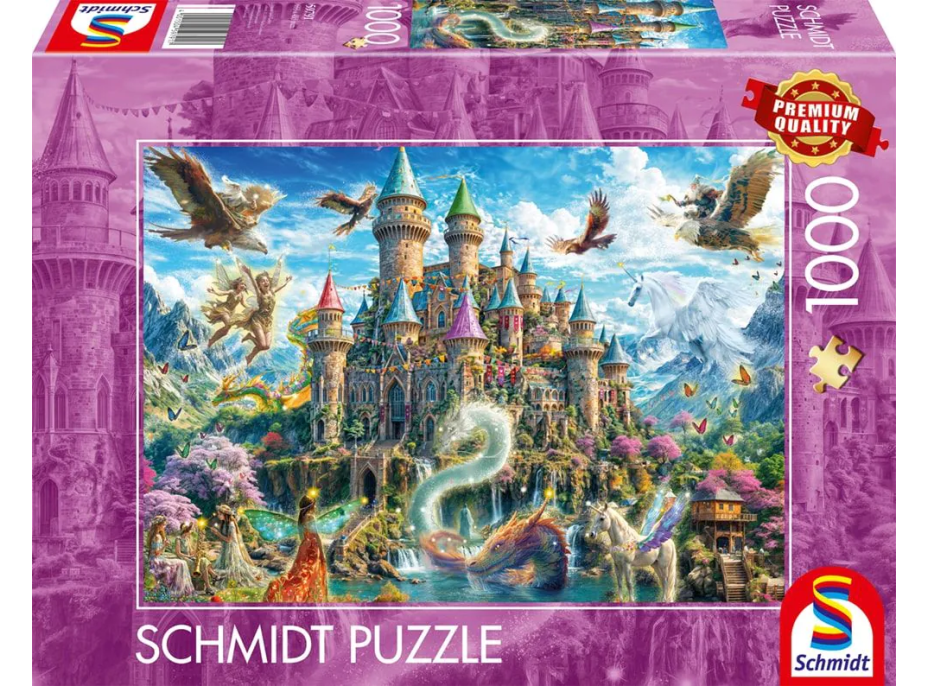 SCHMIDT Puzzle Rozprávkový zámok 1000 dielikov