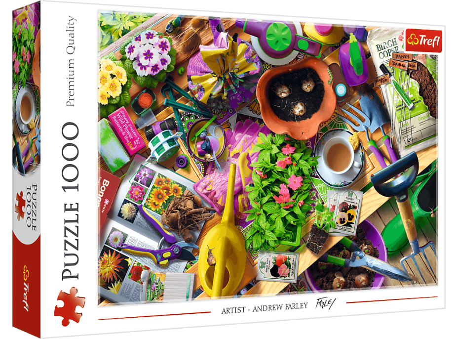 TREFL Puzzle Poriadok v záhradke 1000 dielikov