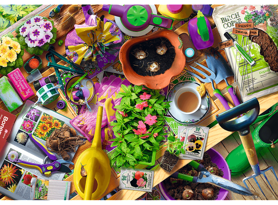 TREFL Puzzle Poriadok v záhradke 1000 dielikov