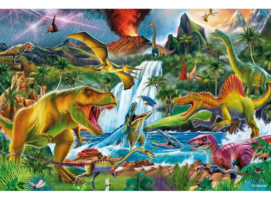 SCHMIDT Puzzle Pravěcí obri 200 dielikov