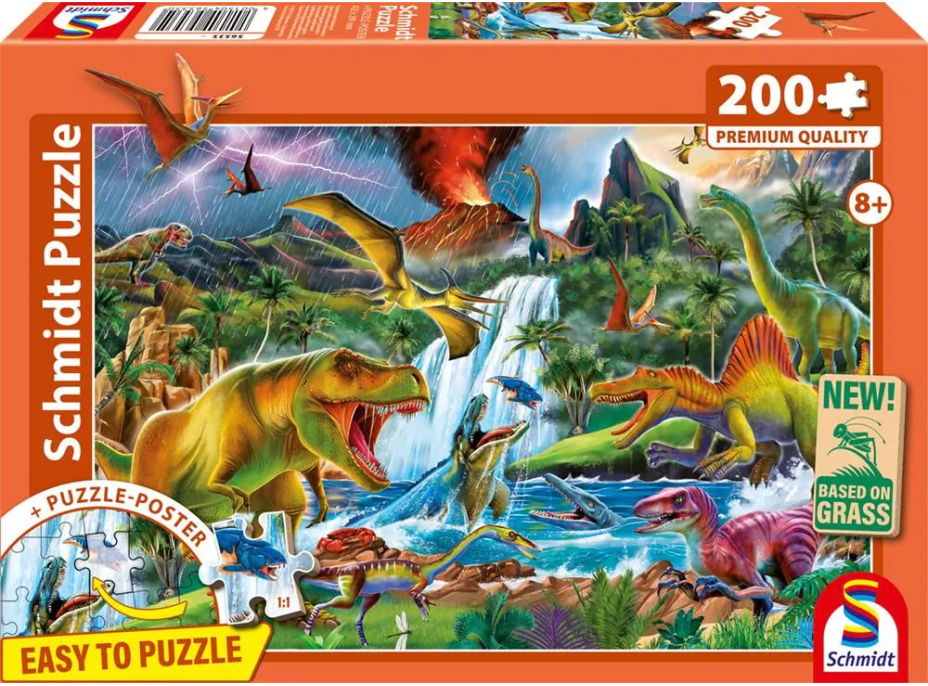 SCHMIDT Puzzle Pravěcí obri 200 dielikov