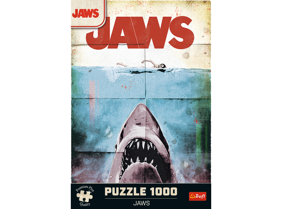 TREFL Puzzle Premium Plus Čeľuste 1000 dielikov
