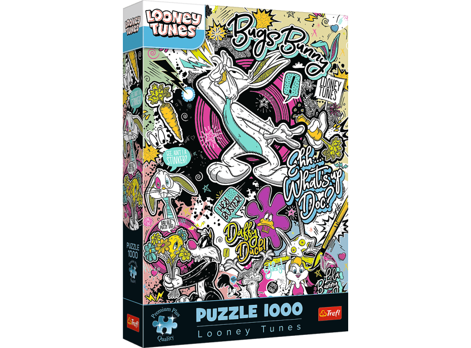 TREFL Puzzle Premium Plus Looney Tunes 1000 dielikov