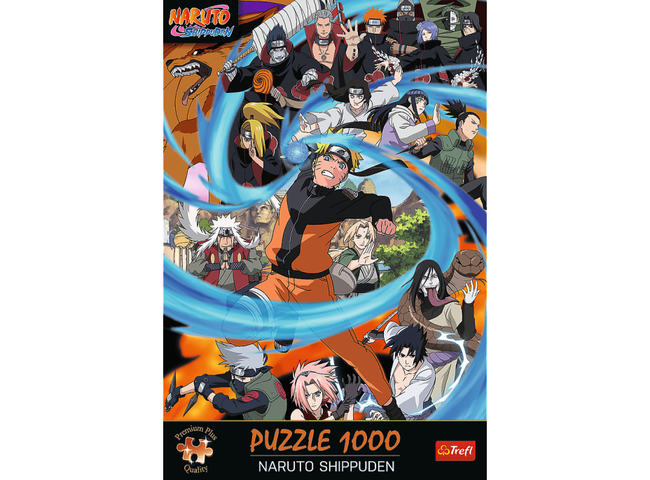 TREFL Puzzle Premium Plus Naruto Shippuden 1000 dielikov