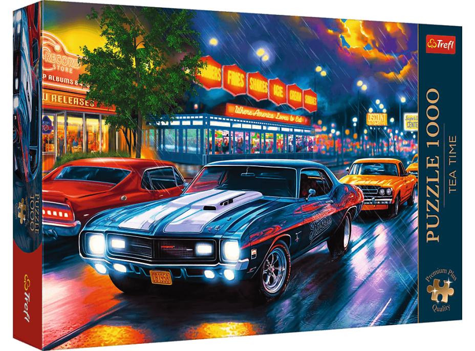 TREFL Puzzle Premium Plus Nočná jazda 1000 dielikov