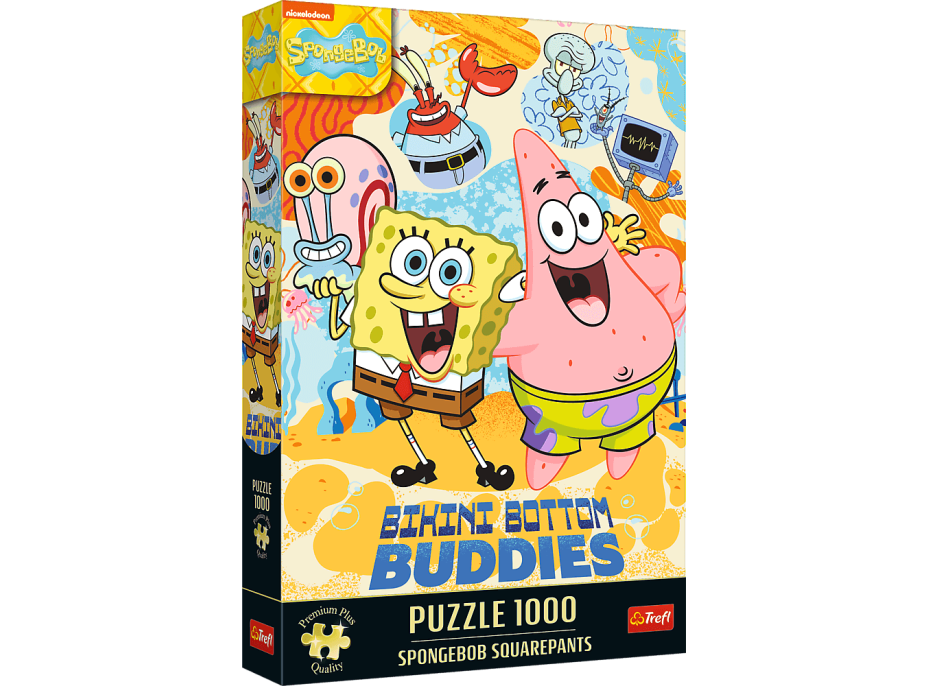 TREFL Puzzle Premium Plus Spongebob 1000 dielikov