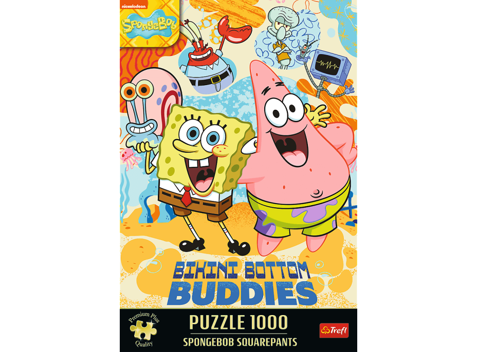 TREFL Puzzle Premium Plus Spongebob 1000 dielikov